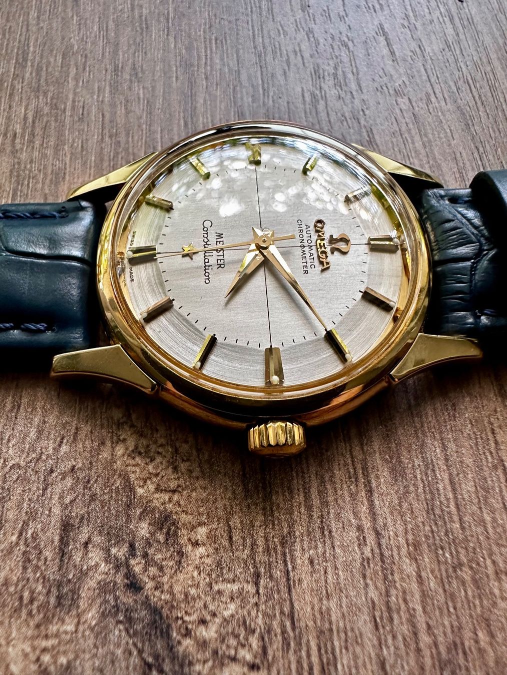 Omega Orologi: Omega Constellation Meister en or 18K – Usato da Genève venduto da Vintage-Tools 4
