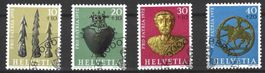 BRIEFMARKEN - SCHWEIZ - 1972 - SERIE PRO PATRIA - KUNST