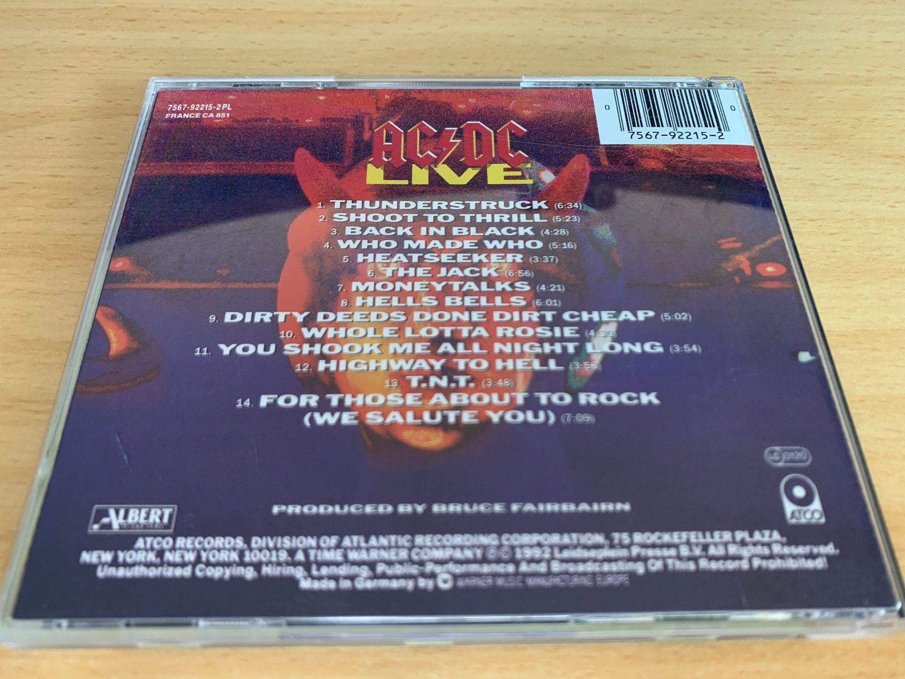 CD: AC/DC – Live – Usato da Rikon im Tösstal venduto da Alpenmutz 1