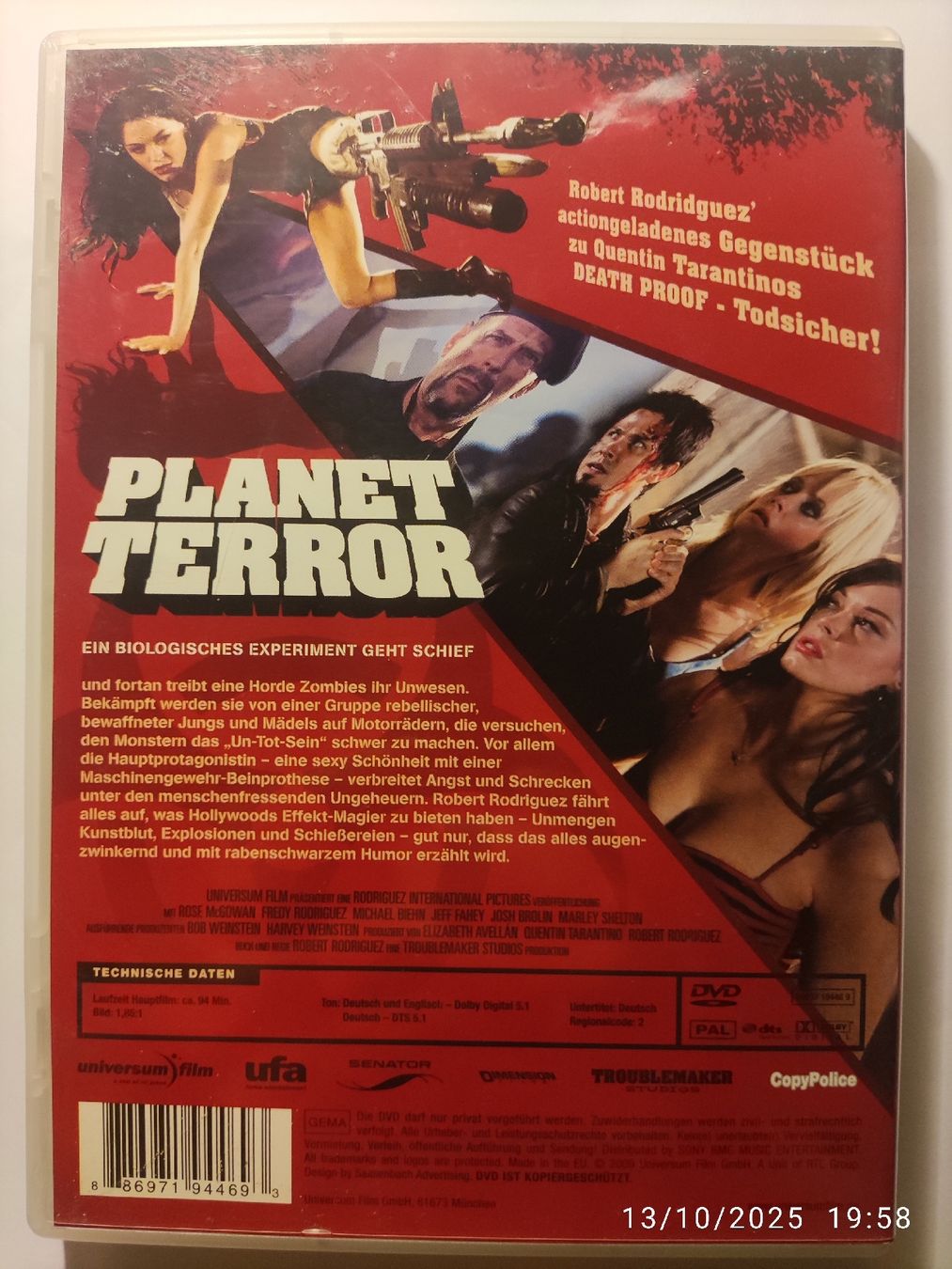 Tous les DVDs: Planet Terror – D'occasion à Basel par Alacant 1