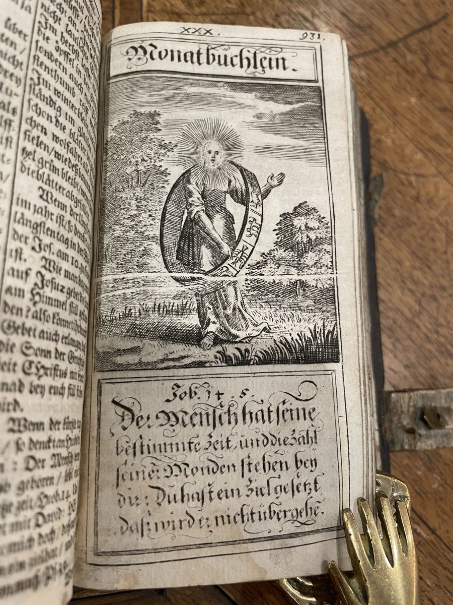 Libri: Handbuch, Nürnberg 1663! - Beer, Dilherr & Endter – Usato da Steinerberg venduto da culloden 7