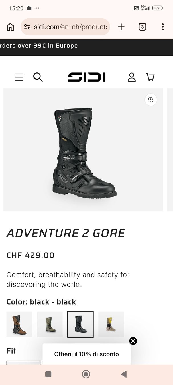 SIDI Herrenschuhe: sidi adventure 2 Goretex – Gebraucht aus Basel von jpw_7gqh