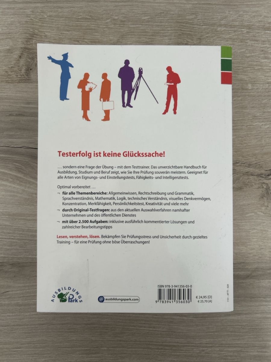 Libri: Trainingsbuch für Eignungstests – Nuovo e nell'imballaggio originale da Egerkingen venduto da sal_gf6d 1
