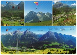 Scuol - 4 Bild AK