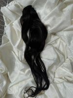 Echthaardichte 120 g, Länge 55 cm dunkelbraun 1B
