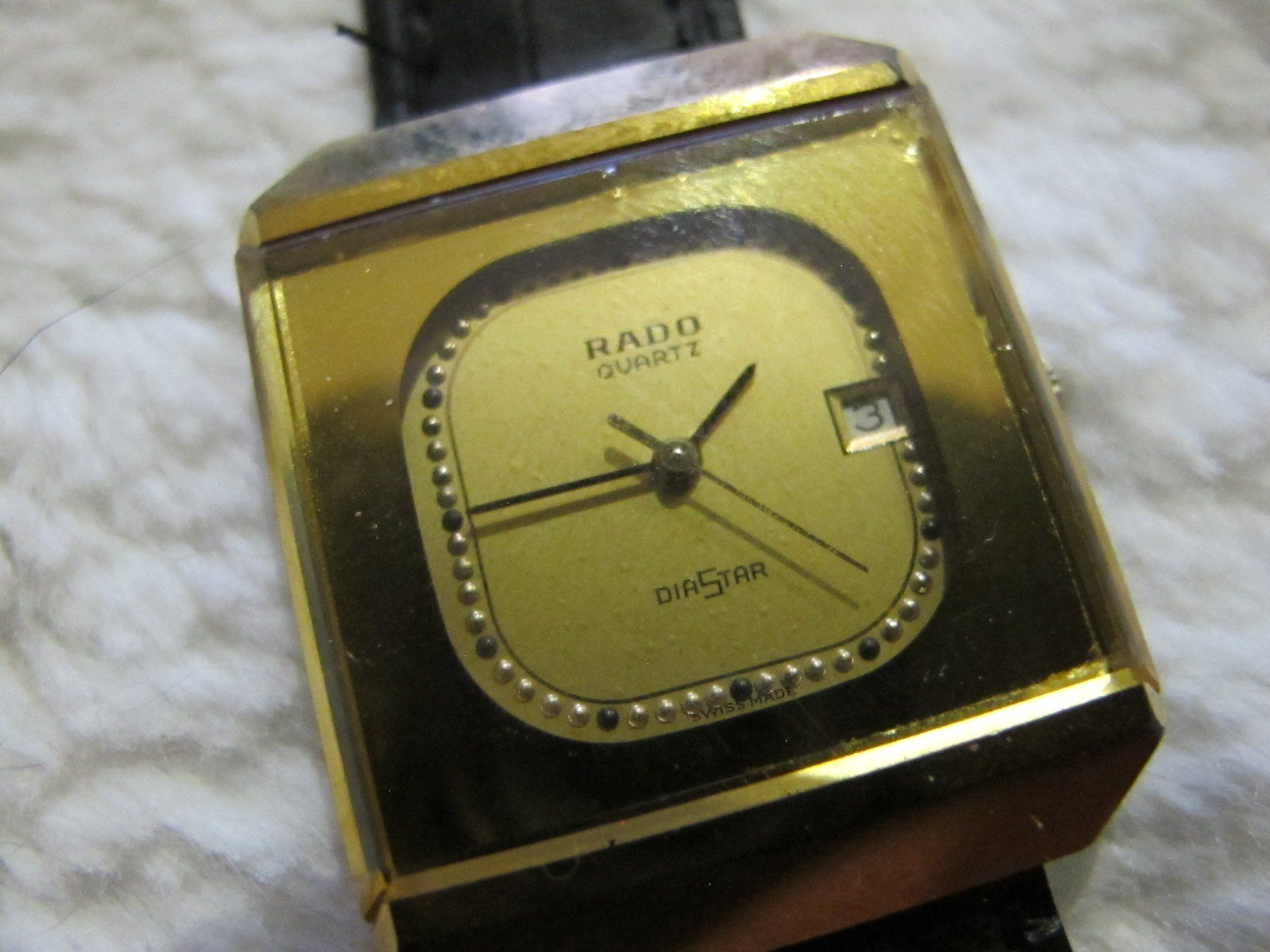 Rado Uhren: Rado DiaStar Quartz Damen Oder Herren Vintage Vergoldet – Gebraucht aus Altnau von SwissGoldTime 2