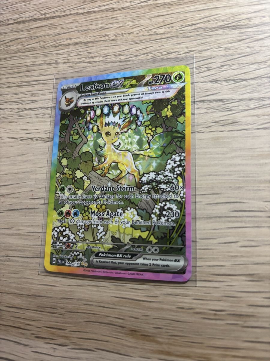 Pokémon Carte collezionabili: Leafeon EX - english NM - Prismatic Evolution – Nuovo (secondo la descrizione) da Stans venduto da bet4benz 2