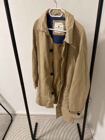 Herren Mantel TOM TAILOR Beige Grösse M guter Zustand