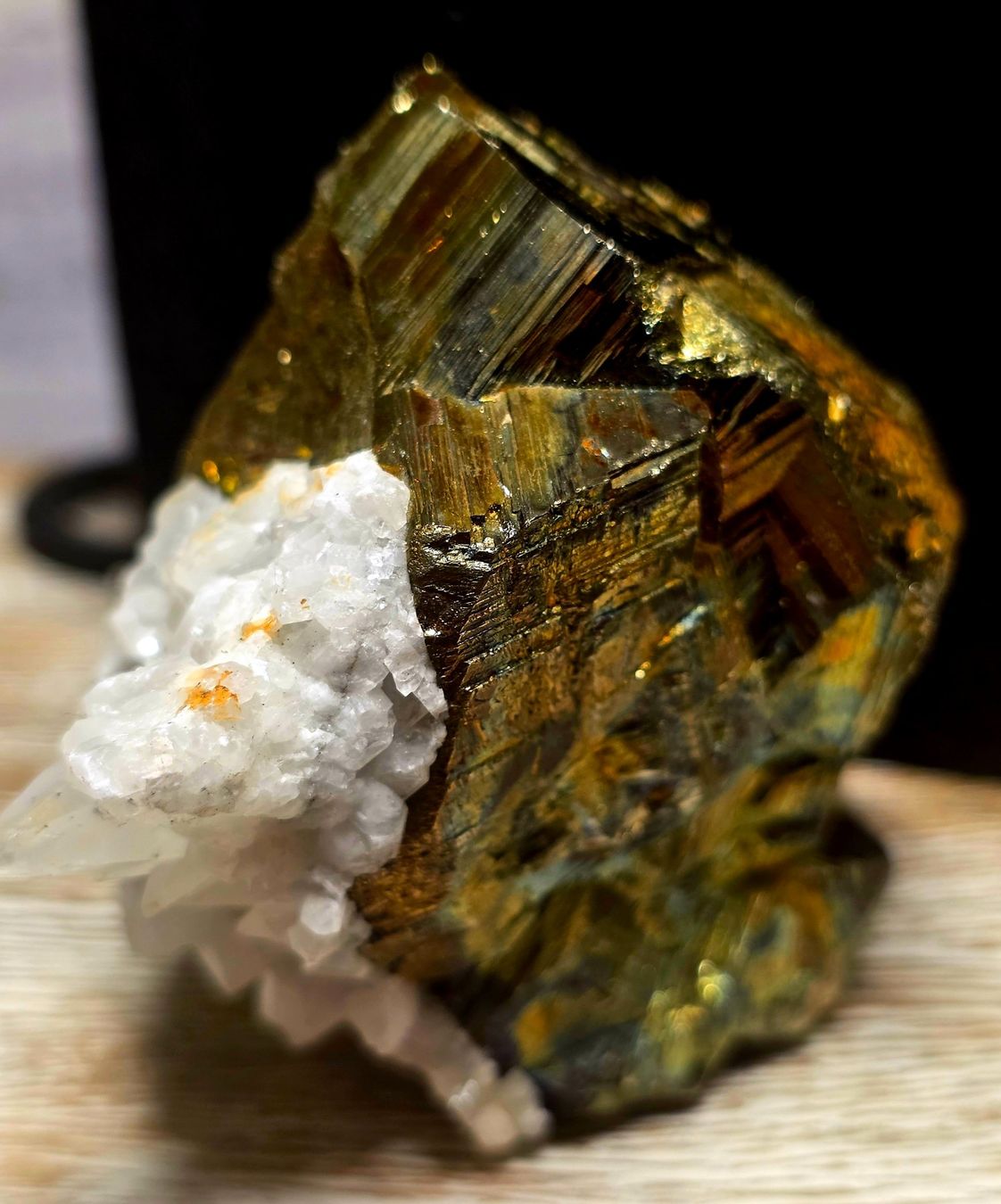 Minerali & Pietre curative: Pyrit mit Quarz 515g – Nuovo e nell'imballaggio originale da Matzingen venduto da Shay_Crystalz 2