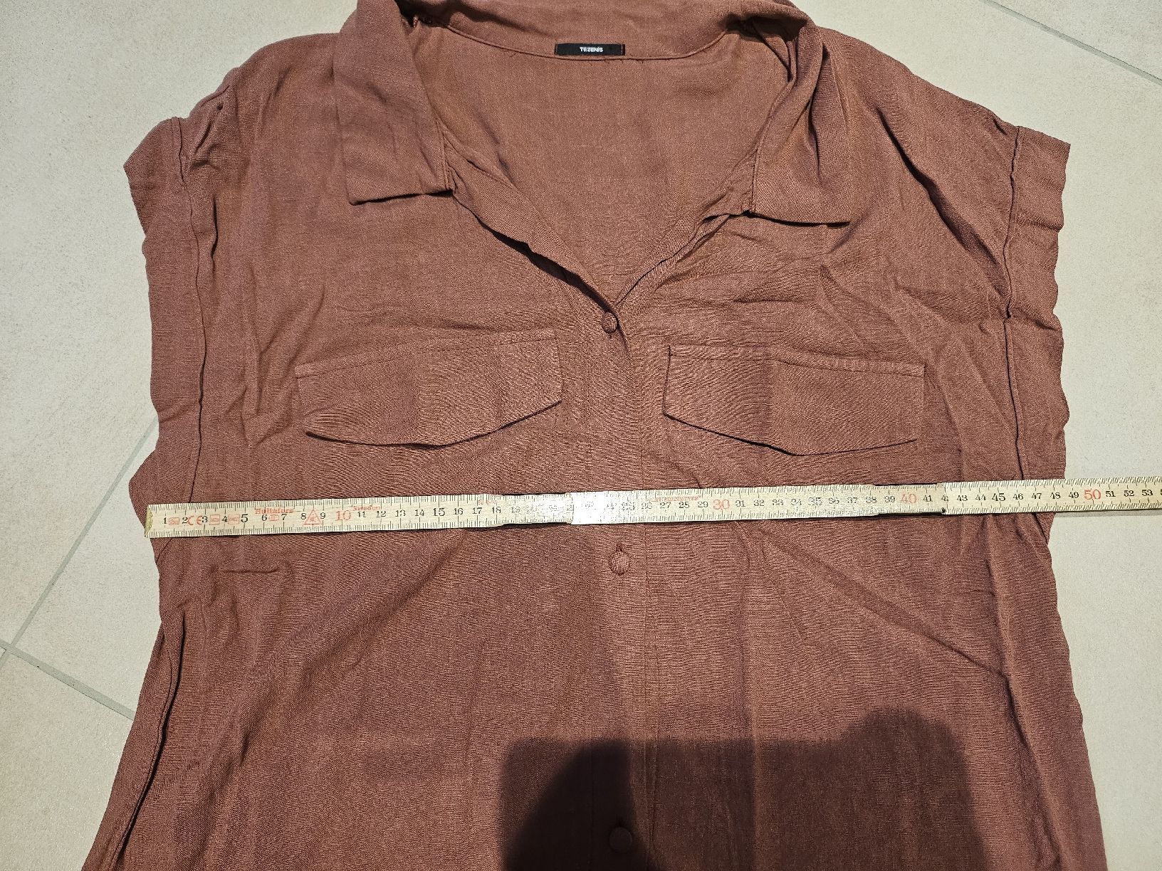 Tezenis Blusen: Bluse Tezenis dunkles mauve – Gebraucht aus Allschwil von na.wi.90 2