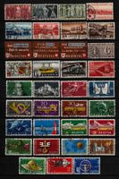 1938-1955 Div.  Schweizer Briefmarken