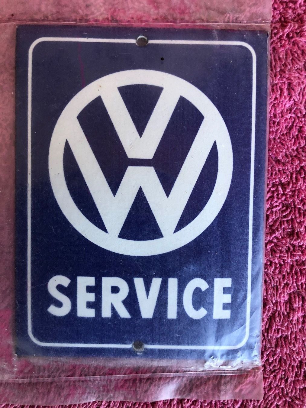 Insegne: Vw Service garage golf polo scirocco – Nuovo e nell'imballaggio originale da Reinach AG venduto da rares75