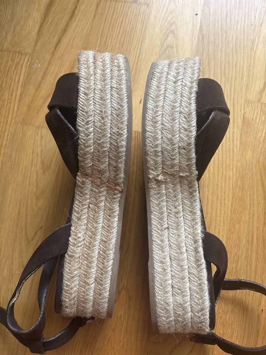 Miu Miu Damenschuhe: Miu Miu Sandales Espadrilles – Gebraucht aus Zürich von glaswag 6
