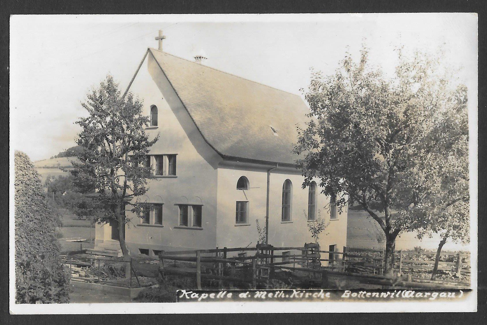 Cartoline postali: Bottenwil Kapelle der meth. Kirche – Usato da Olten venduto da clotaldi