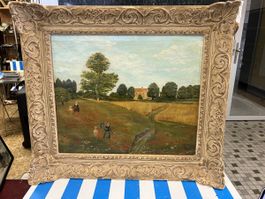 HUILE SUR TOILE SIGNÉE FREI