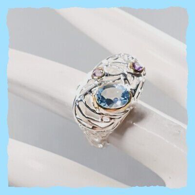 Anelli: ♛ Künstlerschmuck 925 Silberring – Nuovo e nell'imballaggio originale da Oberglatt ZH venduto da Hot-Spot 4