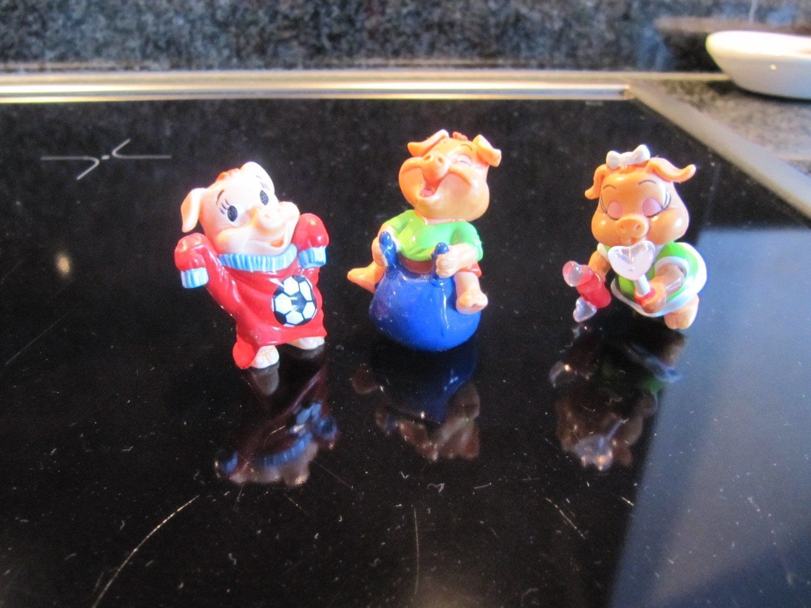 Figuren: ferrero kinder 9 figuren Pinky Piggys - 2000 – Gebraucht aus Arbedo von nadia1973 3