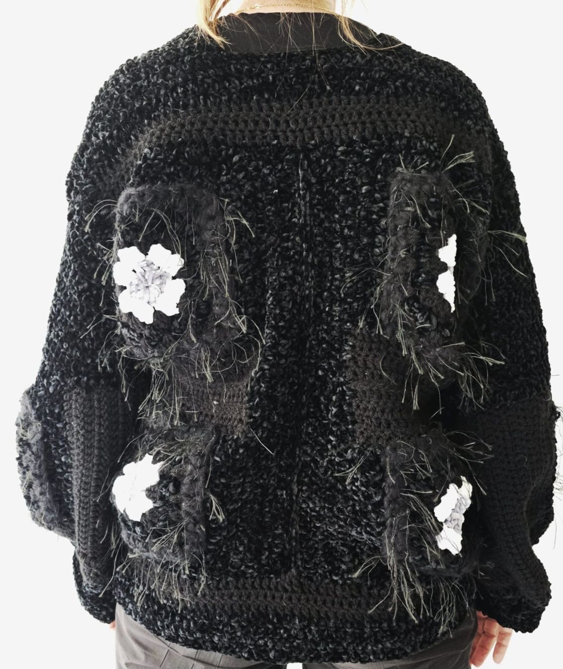 Giacche: VESTE HANDMADE EN CROCHET  – Nuovo e nell'imballaggio originale da Camorino venduto da JPHANDMADE1 2