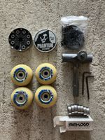 Lot Pièces Skateboard: Roues, Roulements, Outils