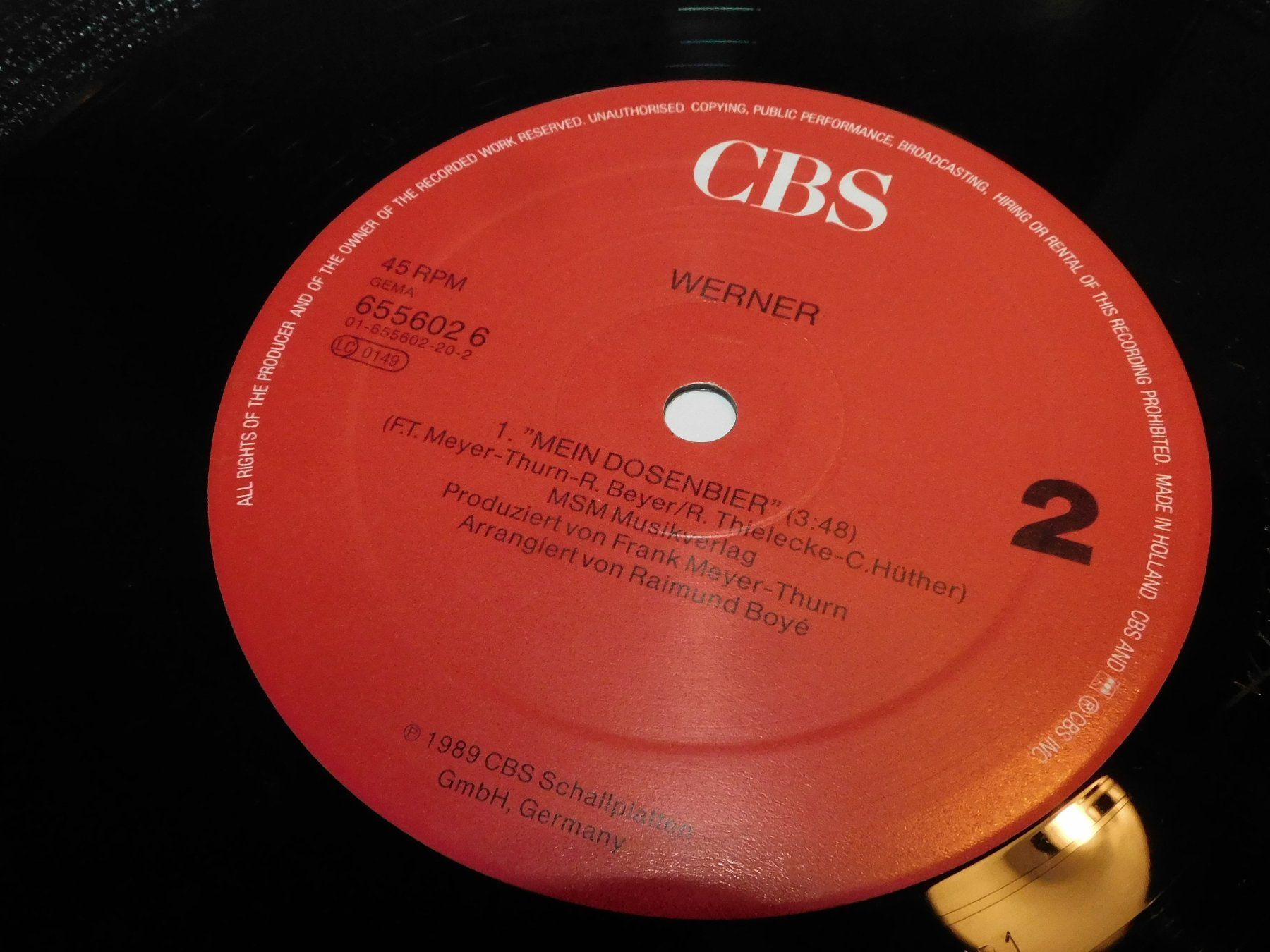 Dischi in vinile: LP - 1989 Werner - Pump ab das Bier - Werner    LP – Usato da Sursee venduto da 76 5