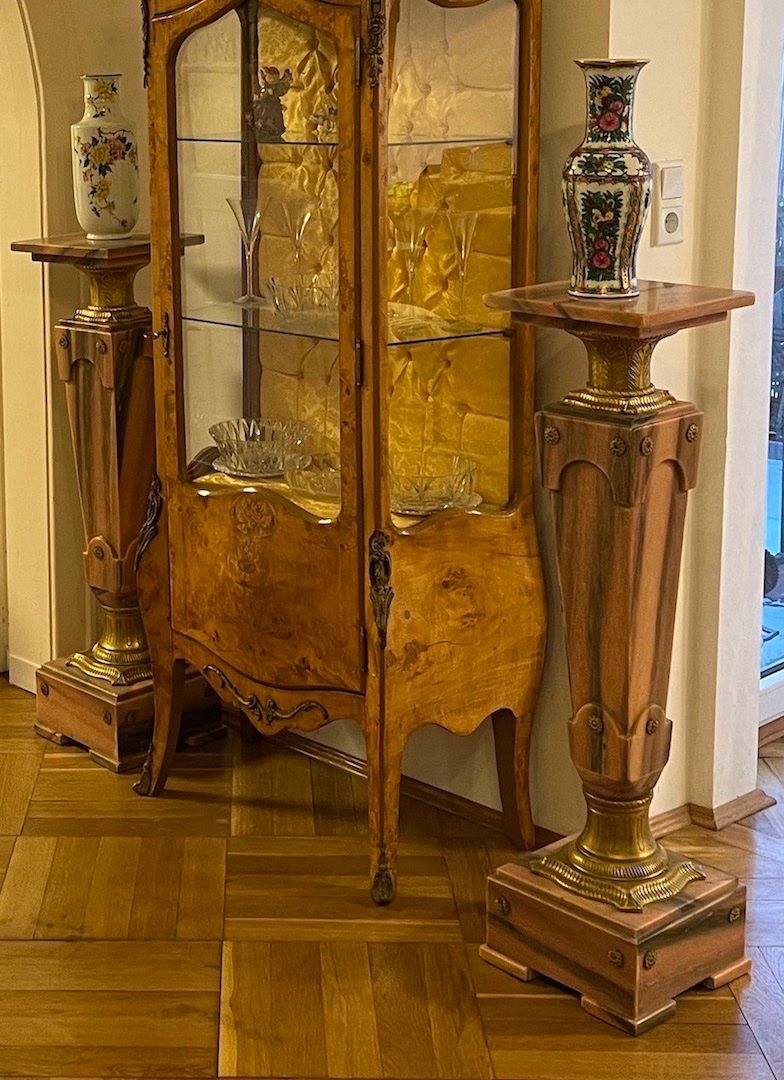 Cassettiere: Barock Marmor Kommode Tisch Beistelltisch Konsole Barockstil – Usato da Gemünden venduto da GEUENWALD 1