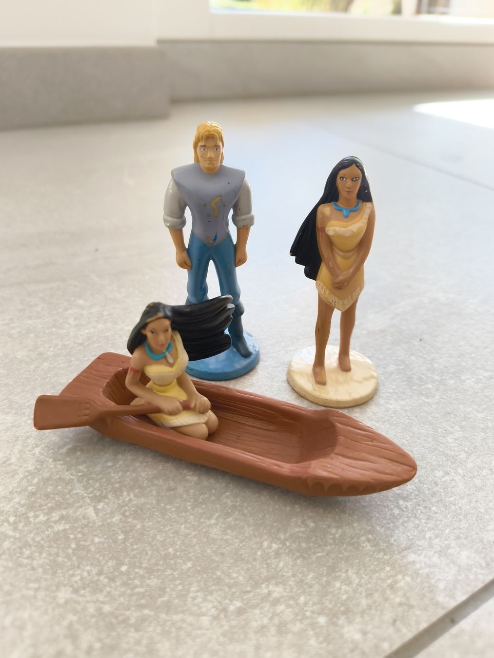 Disney Statuette: 3 Pocahontas Spielfiguren – Usato da Zürich venduto da maz_jj2t