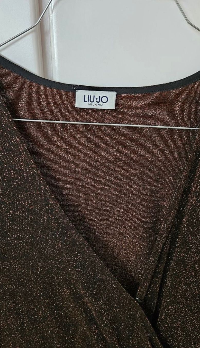 Liu Jo Kleider: 🤎Kleid Liu Jo 38 Coctailkleid Glitzer – Neu (gemäss Beschreibung) aus Schlieren von mal_grab 3