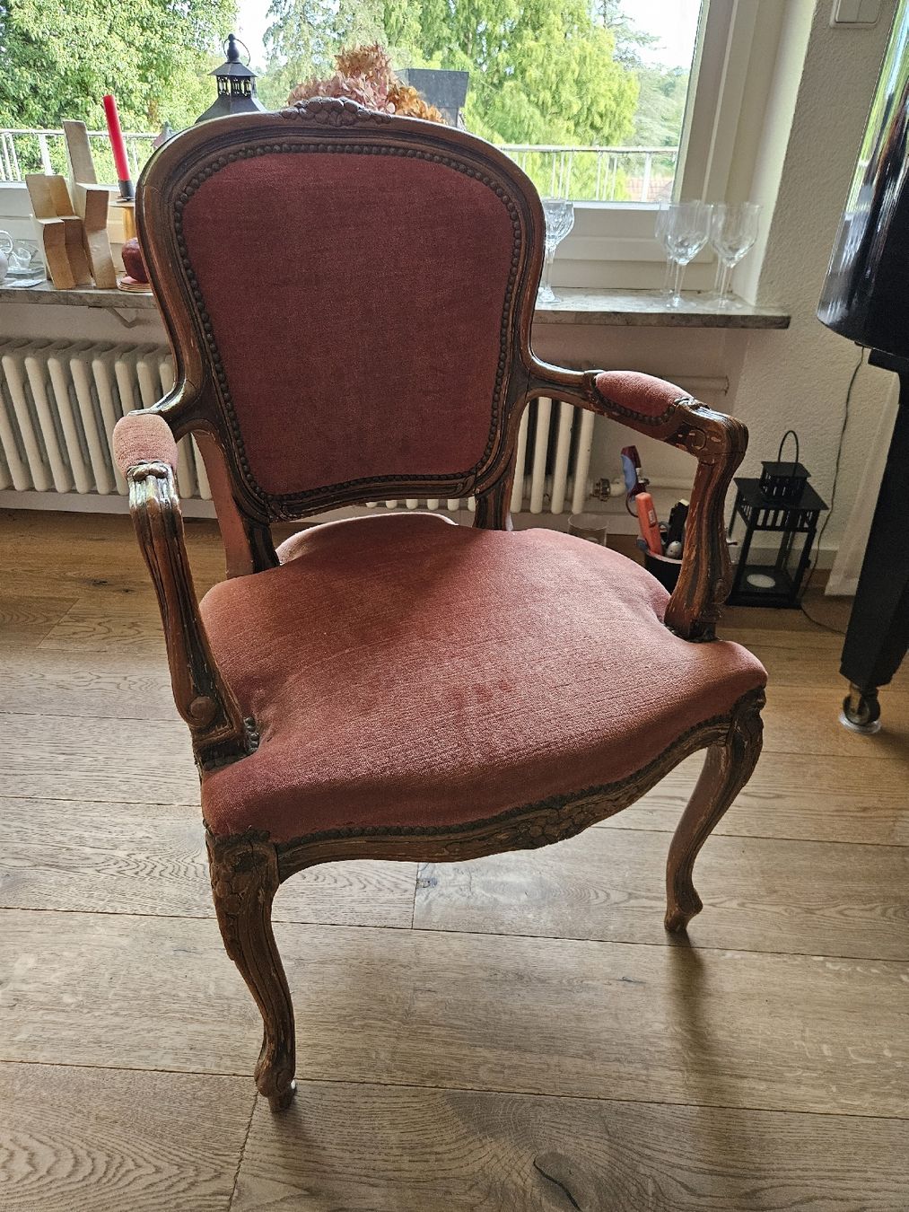 Poltrone: Antiker Louis-Philippe Sessel oder Biedermeier – Usato da Zürich venduto da Pazzenreich