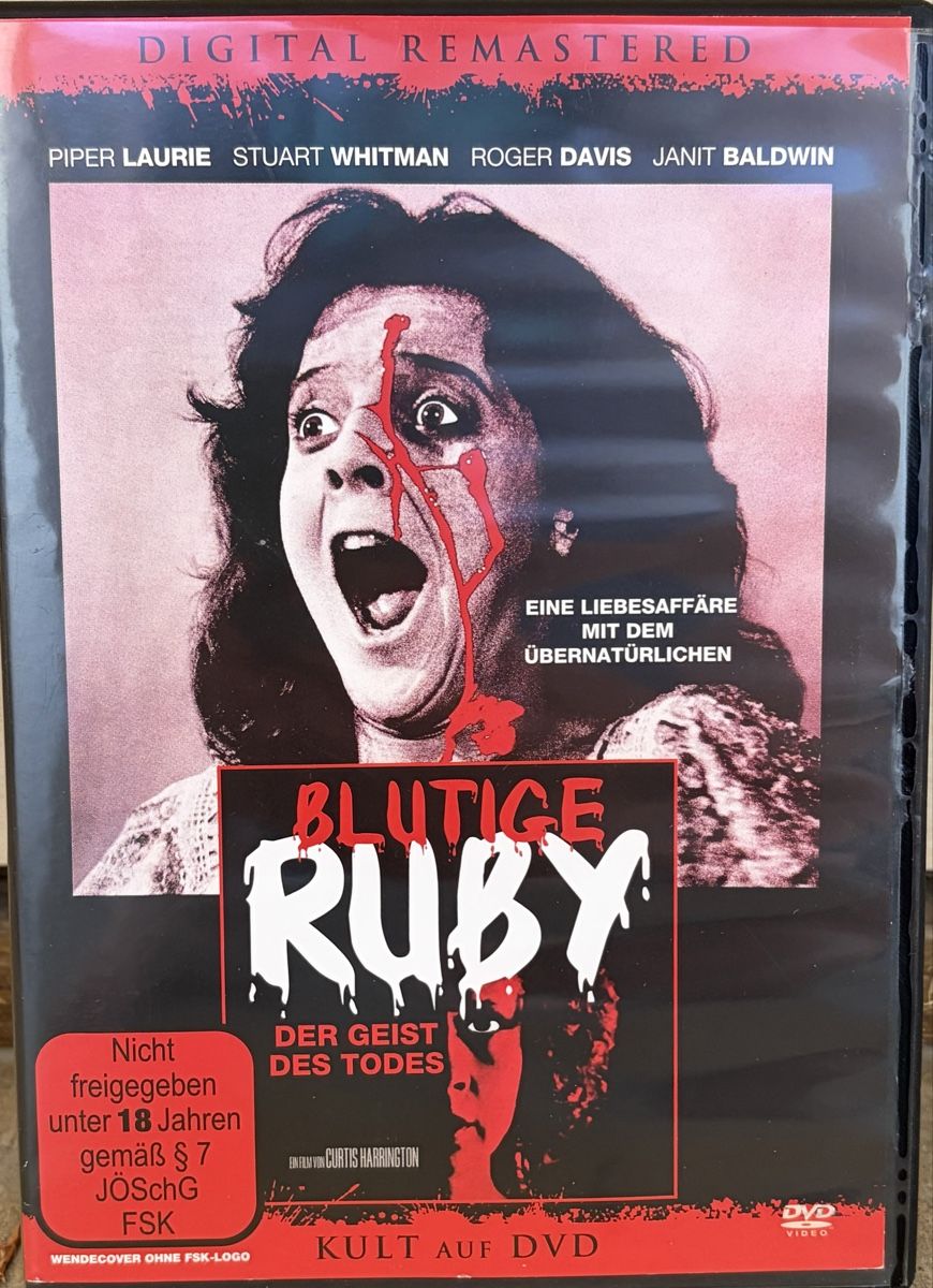 Tutti i DVDs: BLUTIGE RUBY - Der Geist des Todes (1977) - Uncut/Remastered – Usato da Inkwil venduto da RetrOhyeah_Schweiz