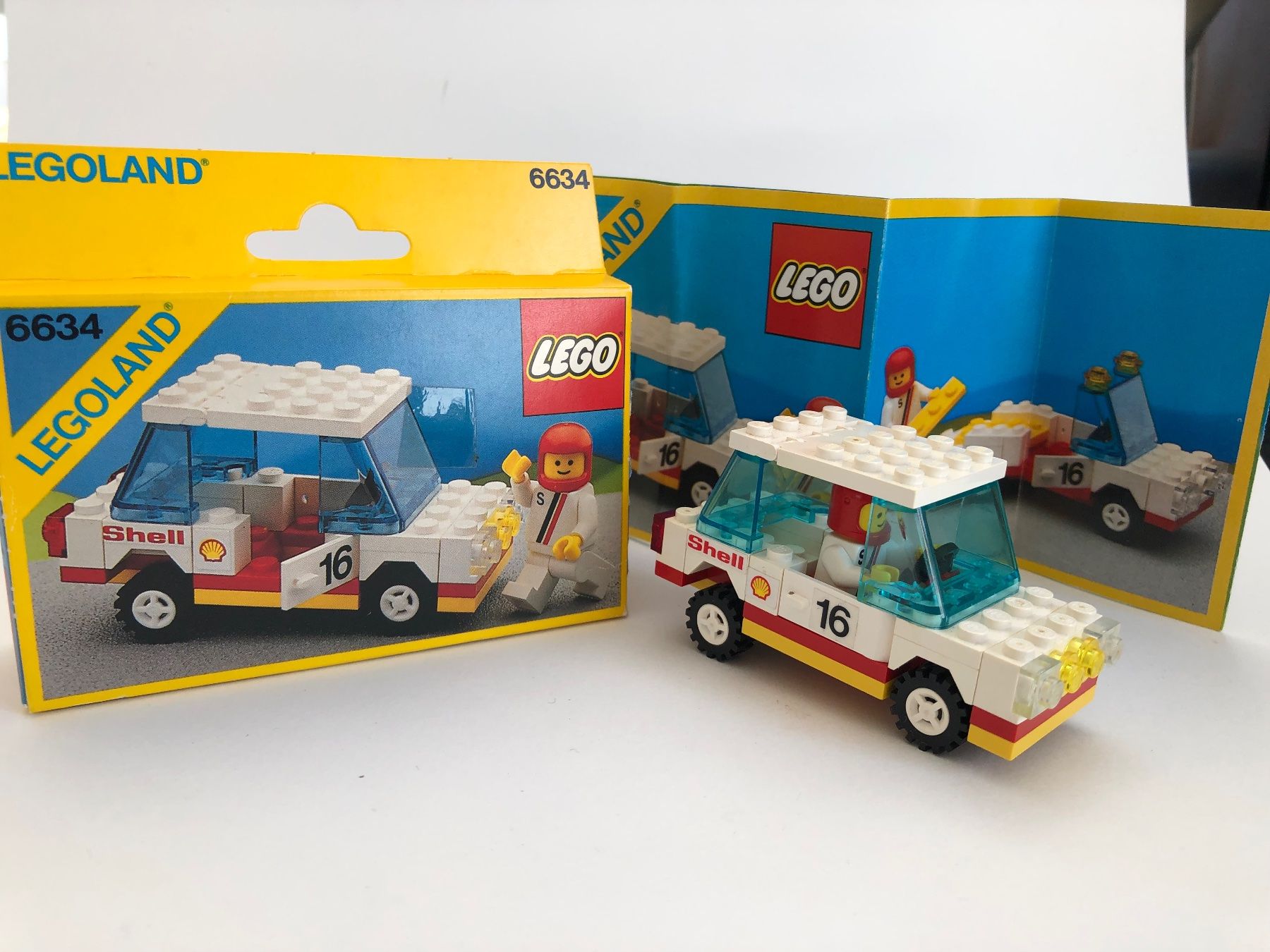 Lego Giocattoli: Vintage Lego "Shell" Ralley-Wagen von 1986 – Usato da Gunzwil venduto da feel_good
