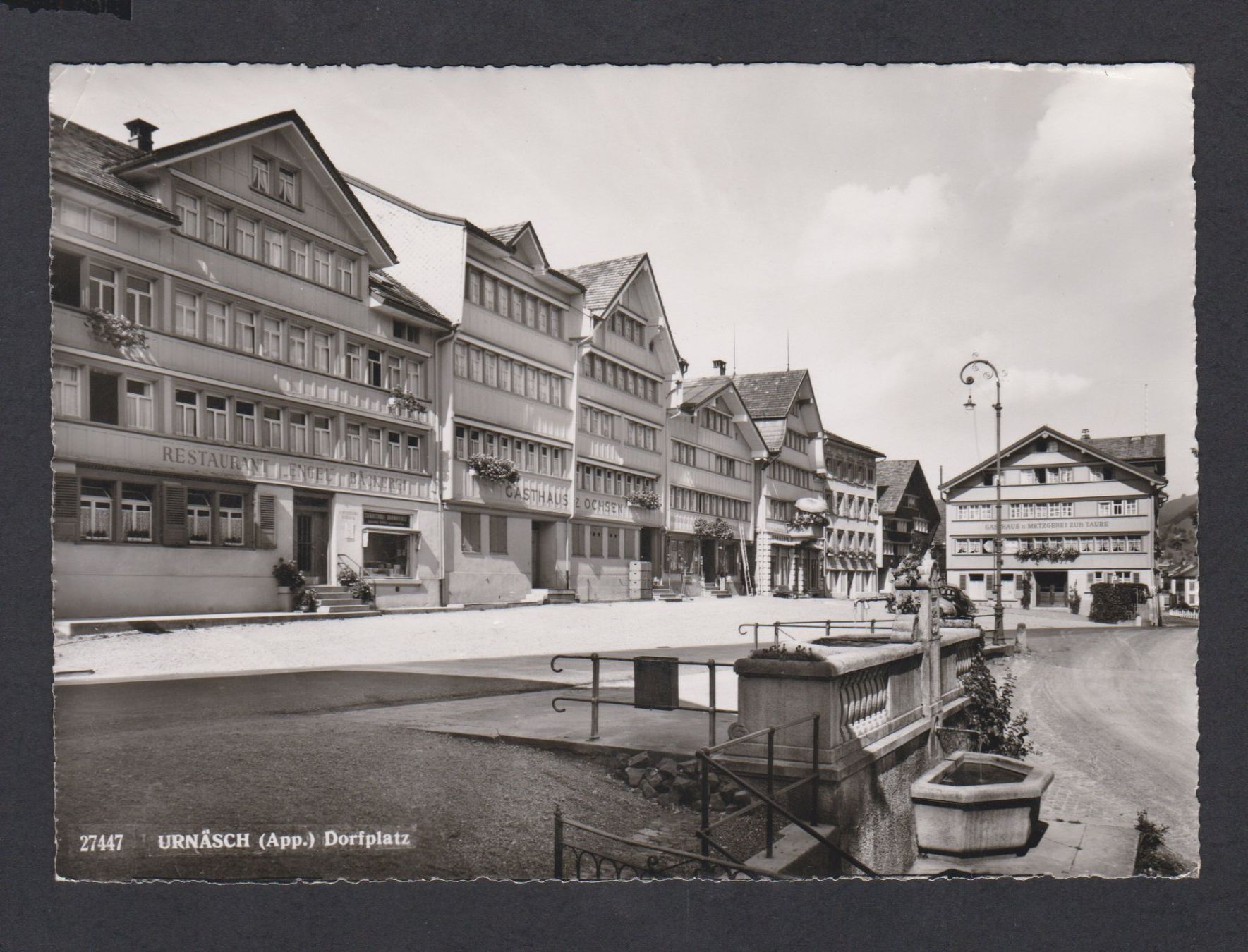 Cartoline postali: Urnäsch   :   alte Ansichtskarte um 1956 – Usato da Vitznau venduto da Ropaku
