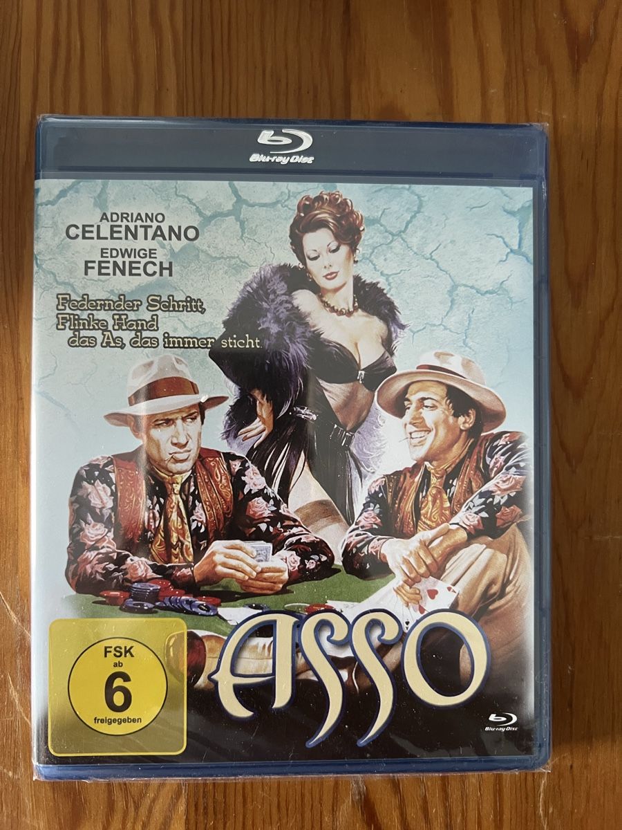 Tutti i DVDs: Asso - Blu-ray - Celentano - FSK 6 – Nuovo e nell'imballaggio originale da Altstätten SG venduto da sheamus