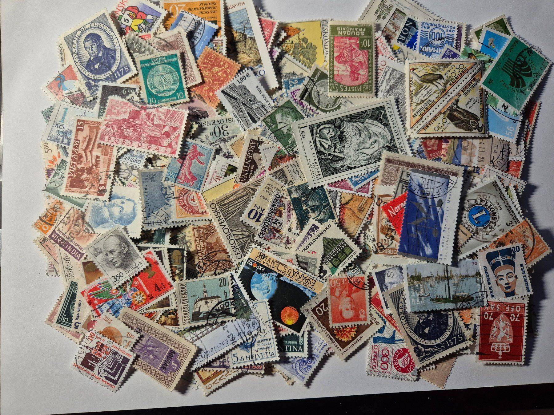 Alle Briefmarken: Briefmarken aus aller Welt – Gebraucht aus Steinhausen von Scrashel