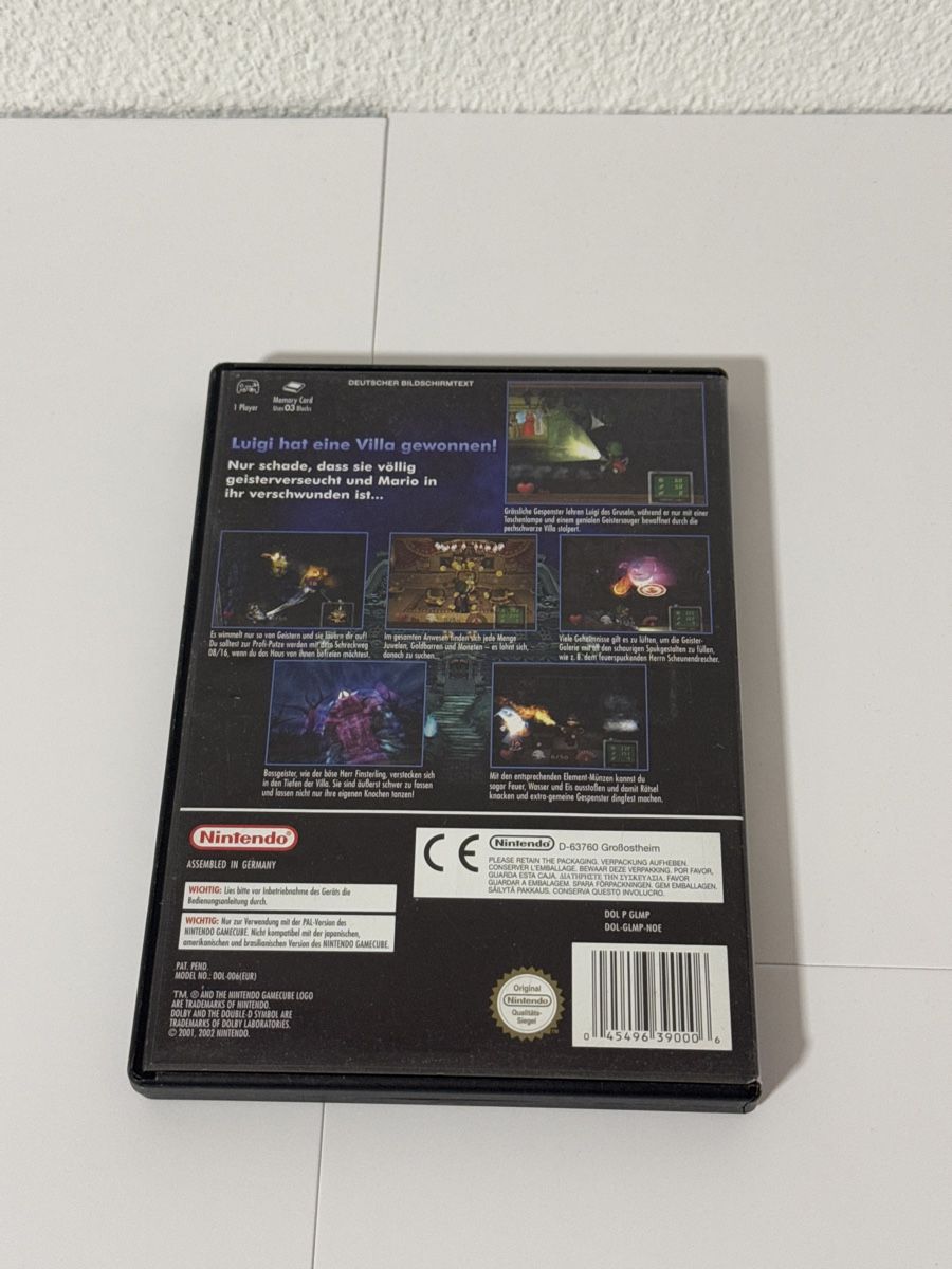 Nintendo Spiele: Luigis Mansion für Gamecube – Gebraucht aus Altstätten SG von  1