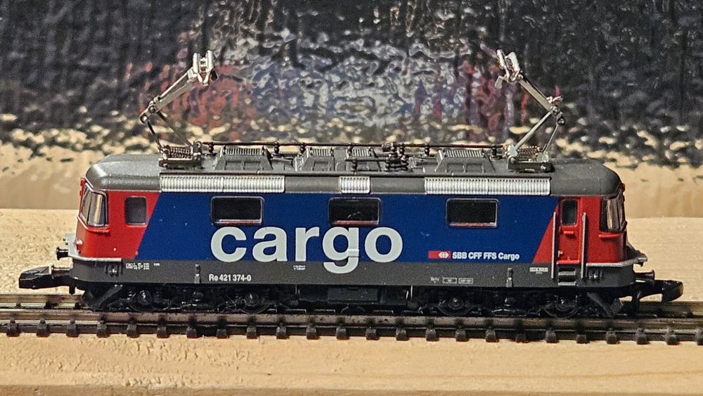 Märklin mini-club Spur Z: 88592 E-Lok Re 4/4 II SBB Cargo (Neu und ...