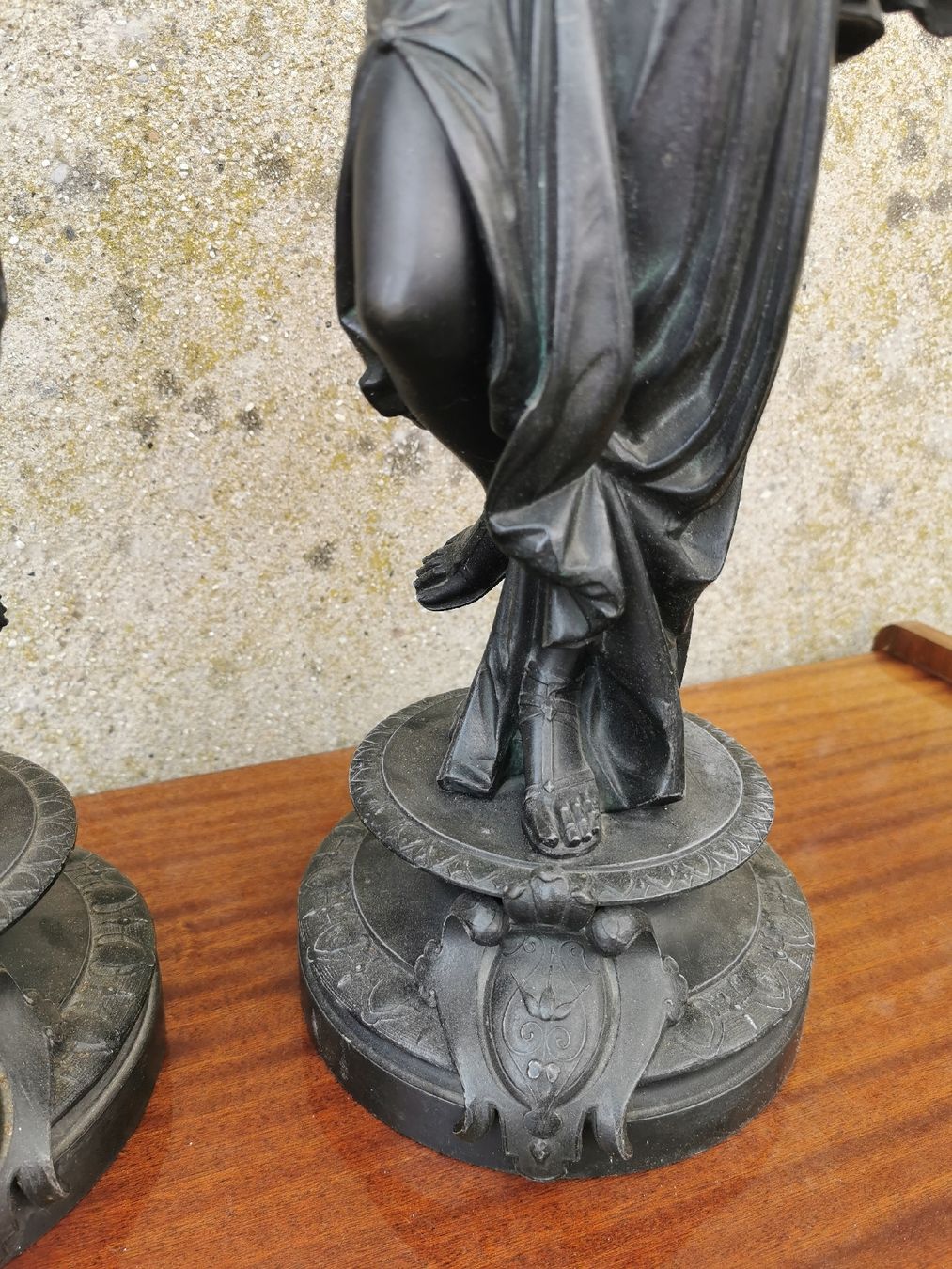 Sculture & Statue: paire de statues anciennes – Usato da Vésenaz venduto da Angela.C3 5