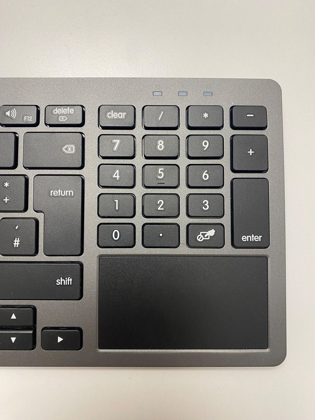 Tastaturen: Clavier Jelly Comb gris, pavé tactile intégré – Gebraucht aus Carouge GE von fra_g9sm 2