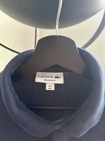 Vintage Lacoste Langarm Polo Navy Blau L