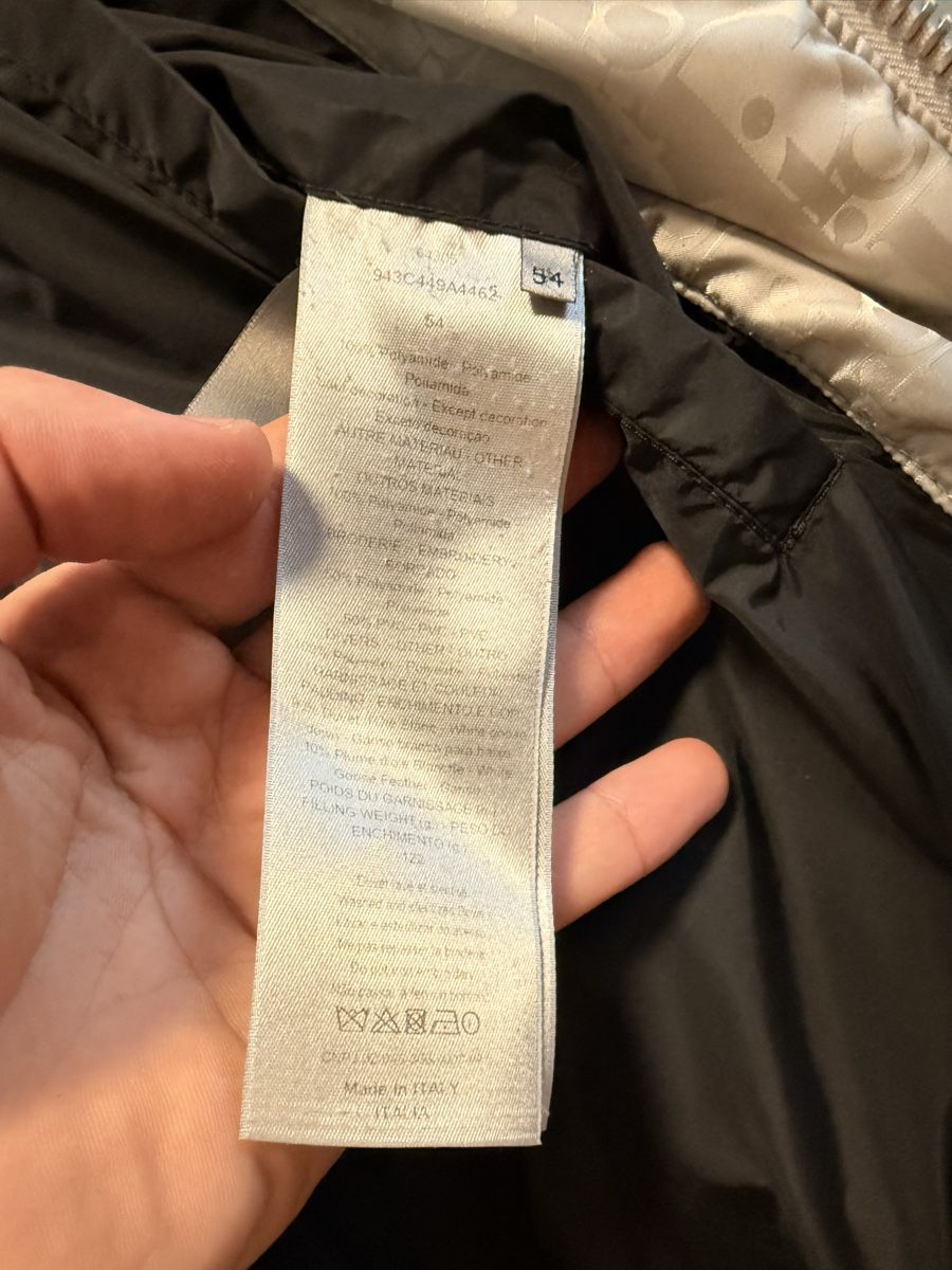Dior Giacche: Original Dior Oblique Down Jacket! Silber/Perlgrau Gr.54 – Usato da Stäfa venduto da Laafit 6