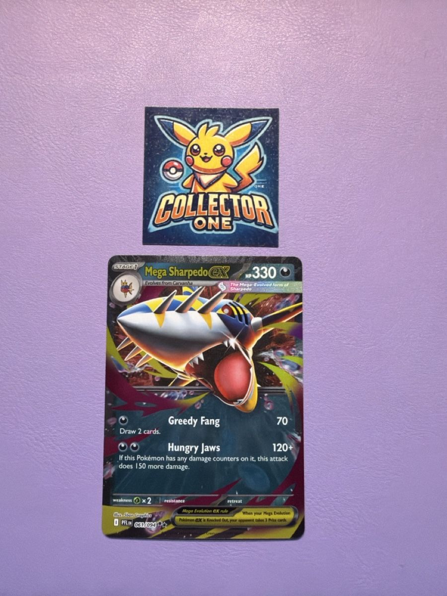 Pokémon Carte collezionabili: Pokemon Mega Sharpedo EX Fullart Selten Phantasmal Flames – Nuovo (secondo la descrizione) da Lommiswil venduto da CollectorOne