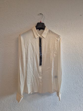 Elizabeth and James Seidenbluse creme Grösse L