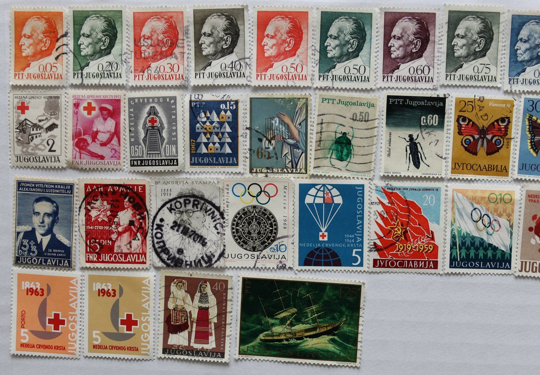 Tutti i francobolli: Briefmarken aus Jugoslawien – Usato da Oberentfelden venduto da lakipul 4