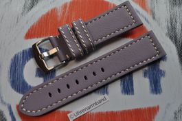 24mm Uhrenarmband,  Leder, Uhrenband, Top