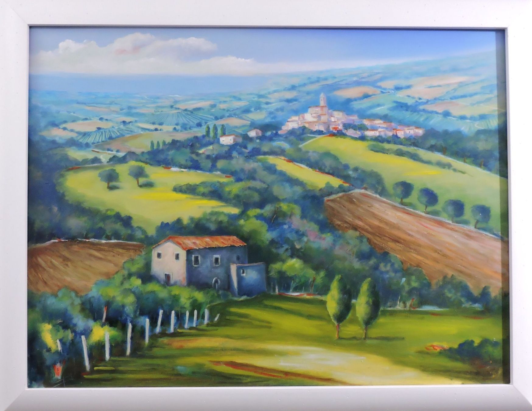Dipinti: - Italienisches Gemälde - 80x60cm – Nuovo e nell'imballaggio originale da Basel venduto da mar_rlr9