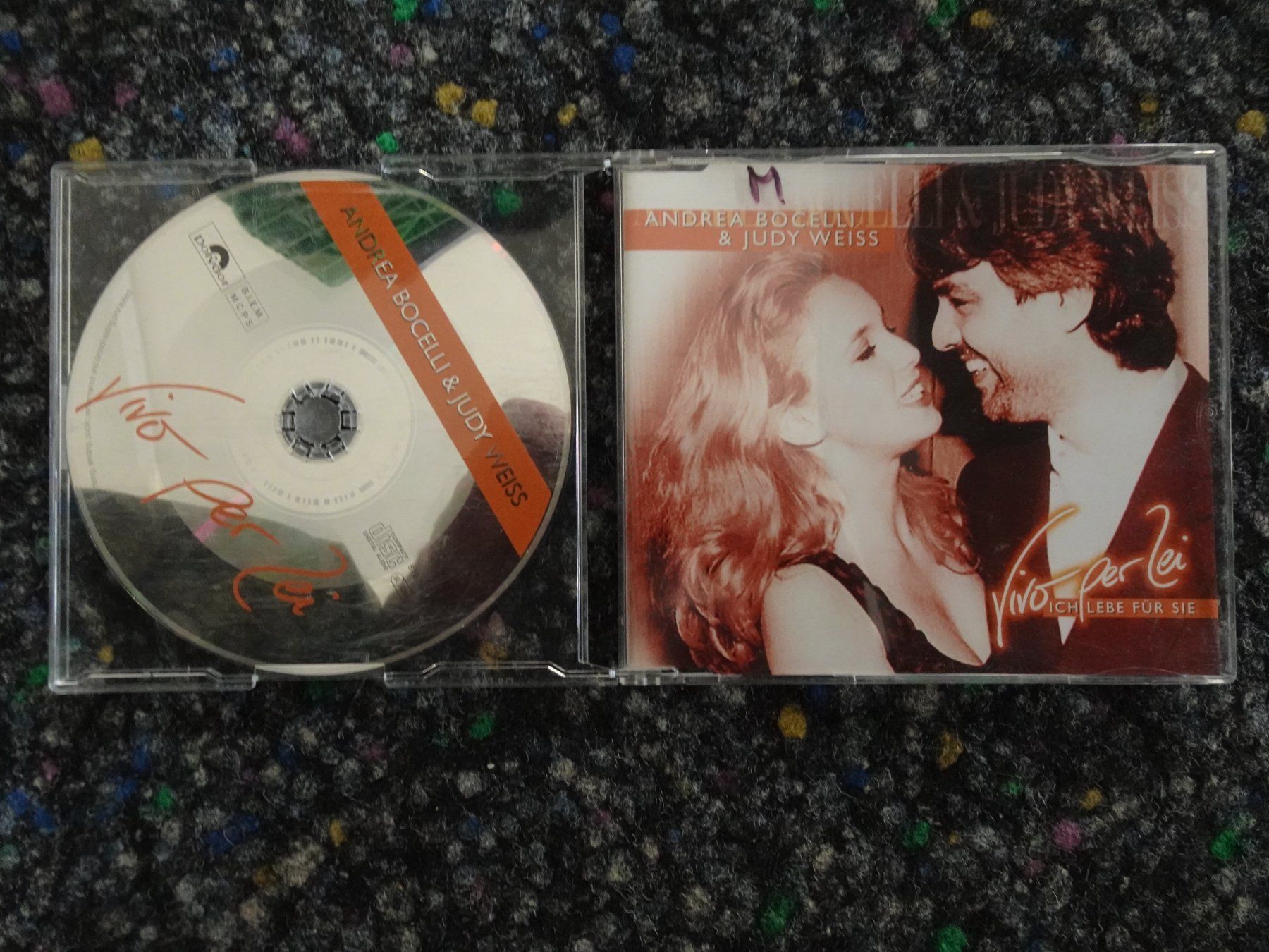 CD: Single-CD : Andrea Bocelli & Judy Weiss – Usato da Lotzwil venduto da Kiddis