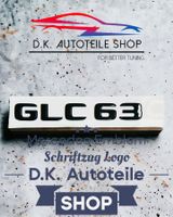 Mercedes AMG GLC63 Emblem Schriftzug Logo ABS NEU Schwarz