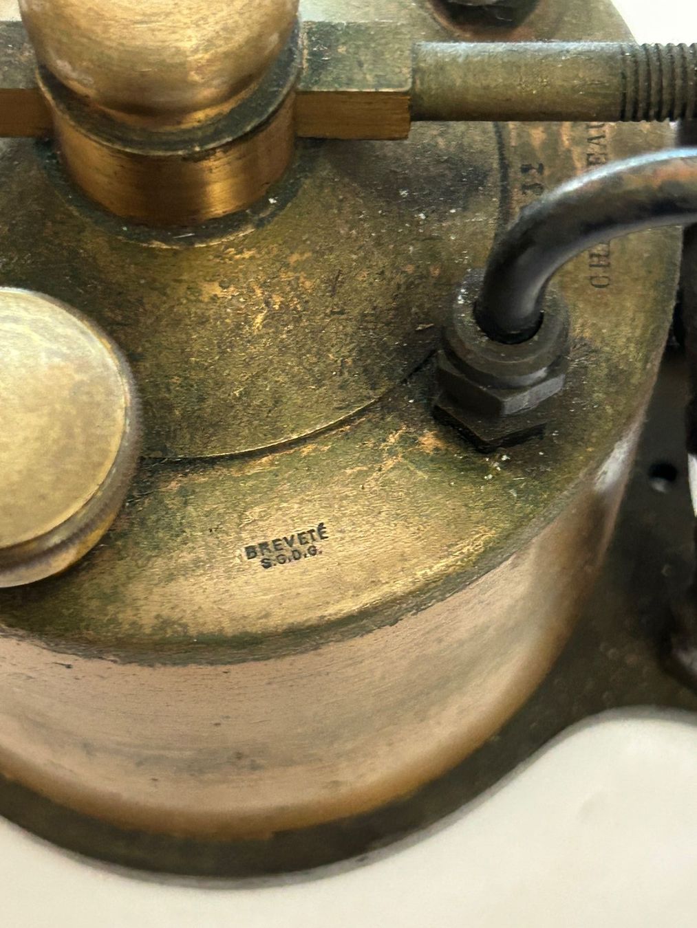 Lampade: Antikes Kalklicht – Usato da Etzelkofen venduto da Botti50 2
