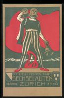 Zürich, Festpostkarte Sechseläuten 191