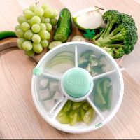 GoBe Snack Spinner Snackbox Mint Lunch