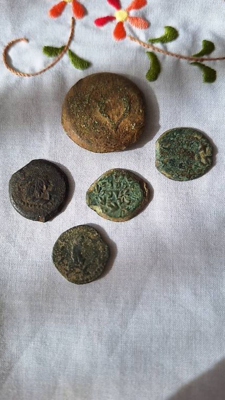 Toutes les monnaies: Antike Israel Münzsammlung, 5 Stk. – D'occasion à Zürich par anna3929 1